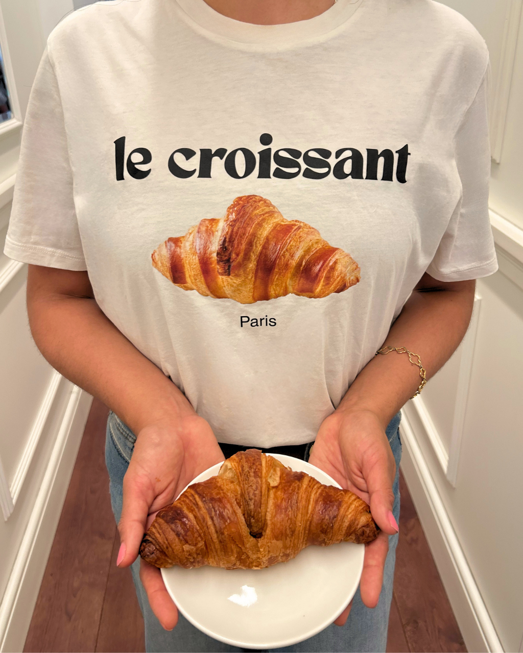 Le  t-shirt Croissant