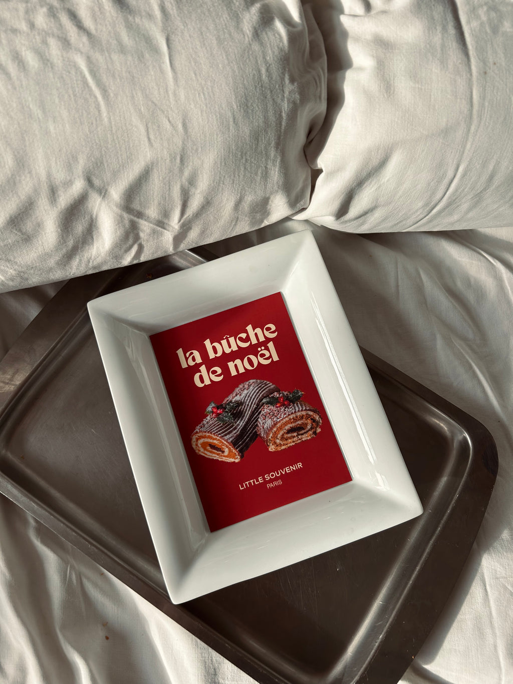 La Carte postale “Bûche de Noël”