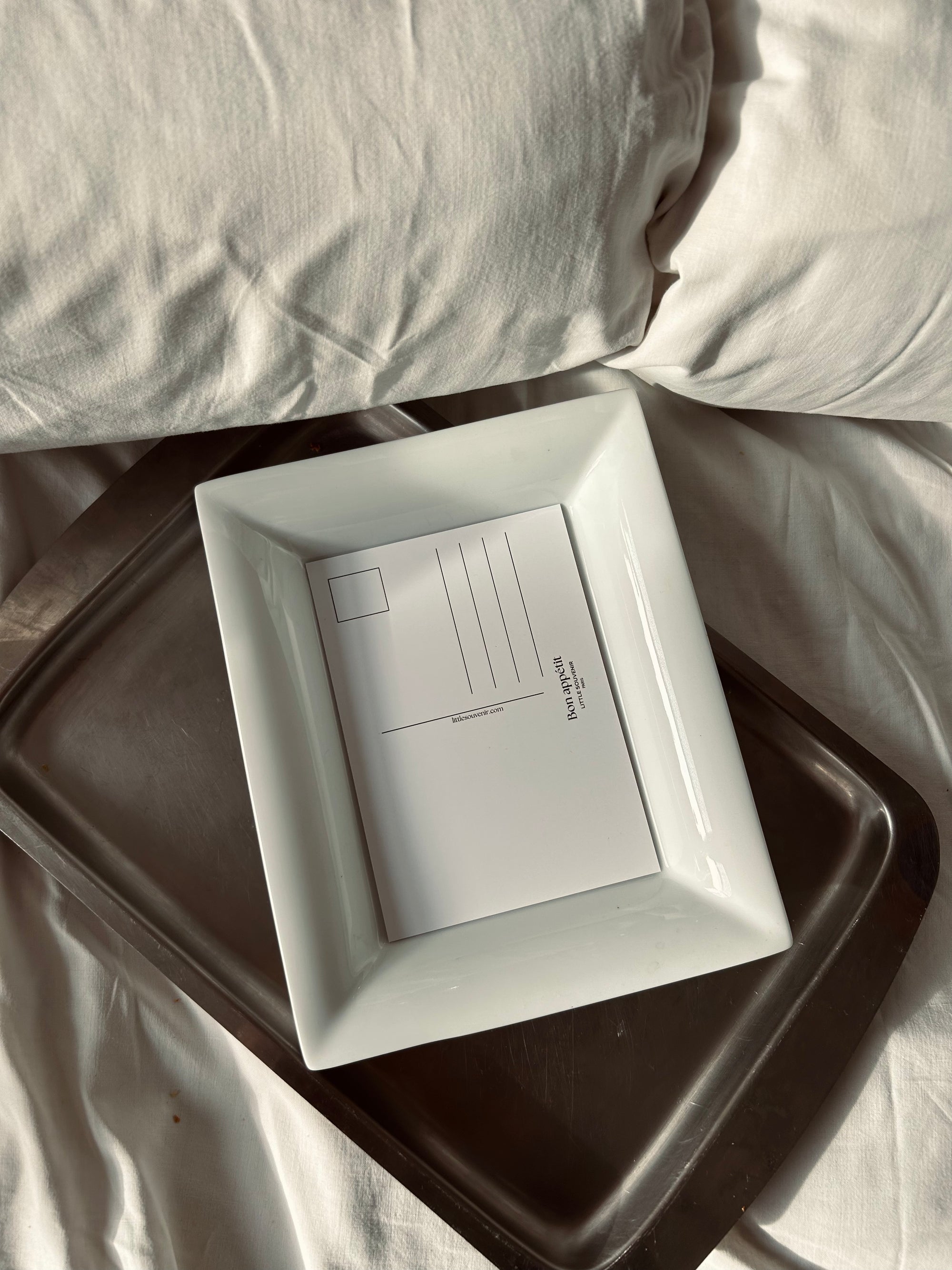 Carte Postale Le pain au chocolat