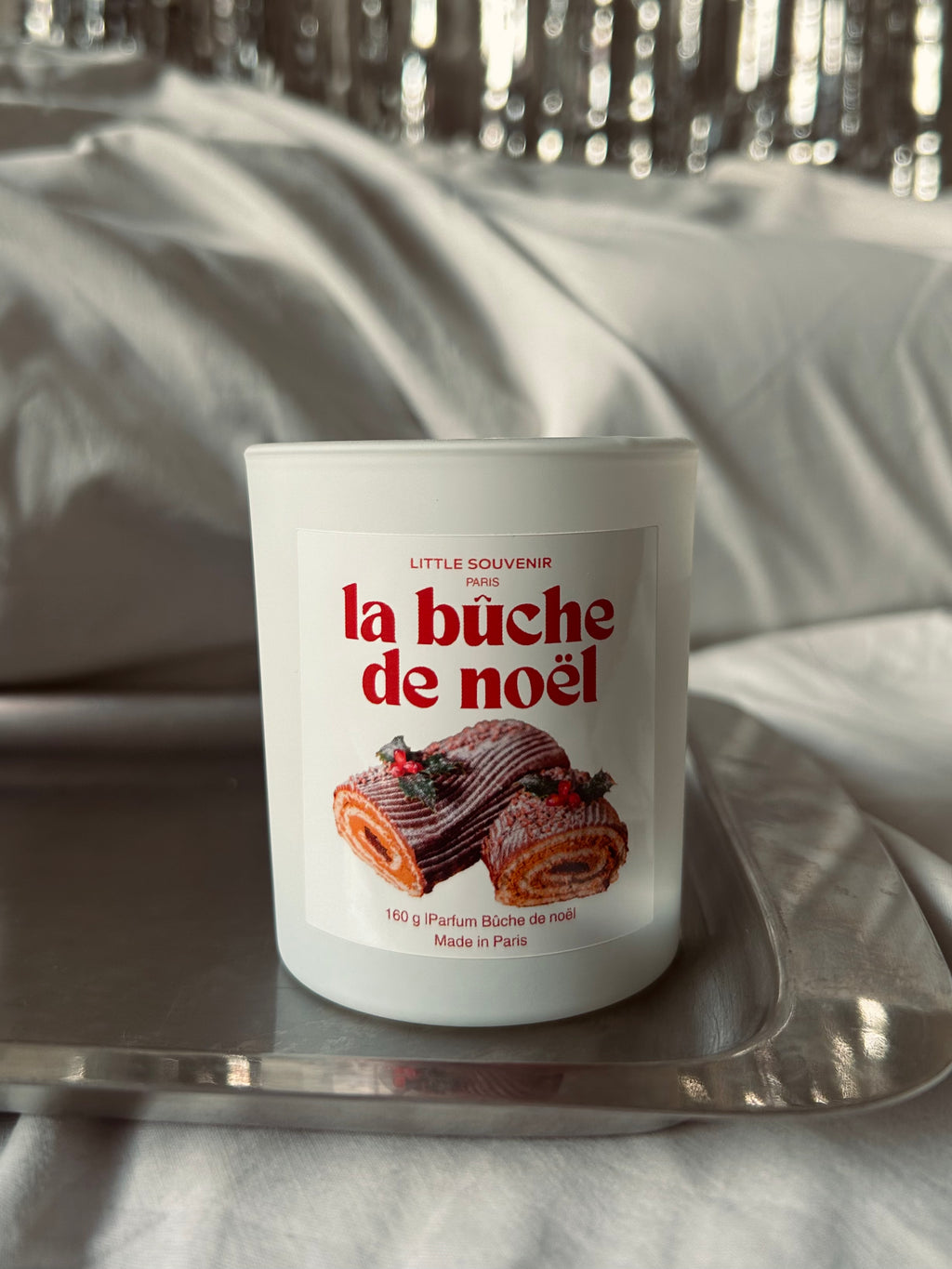 La bougie Bûche de Noël