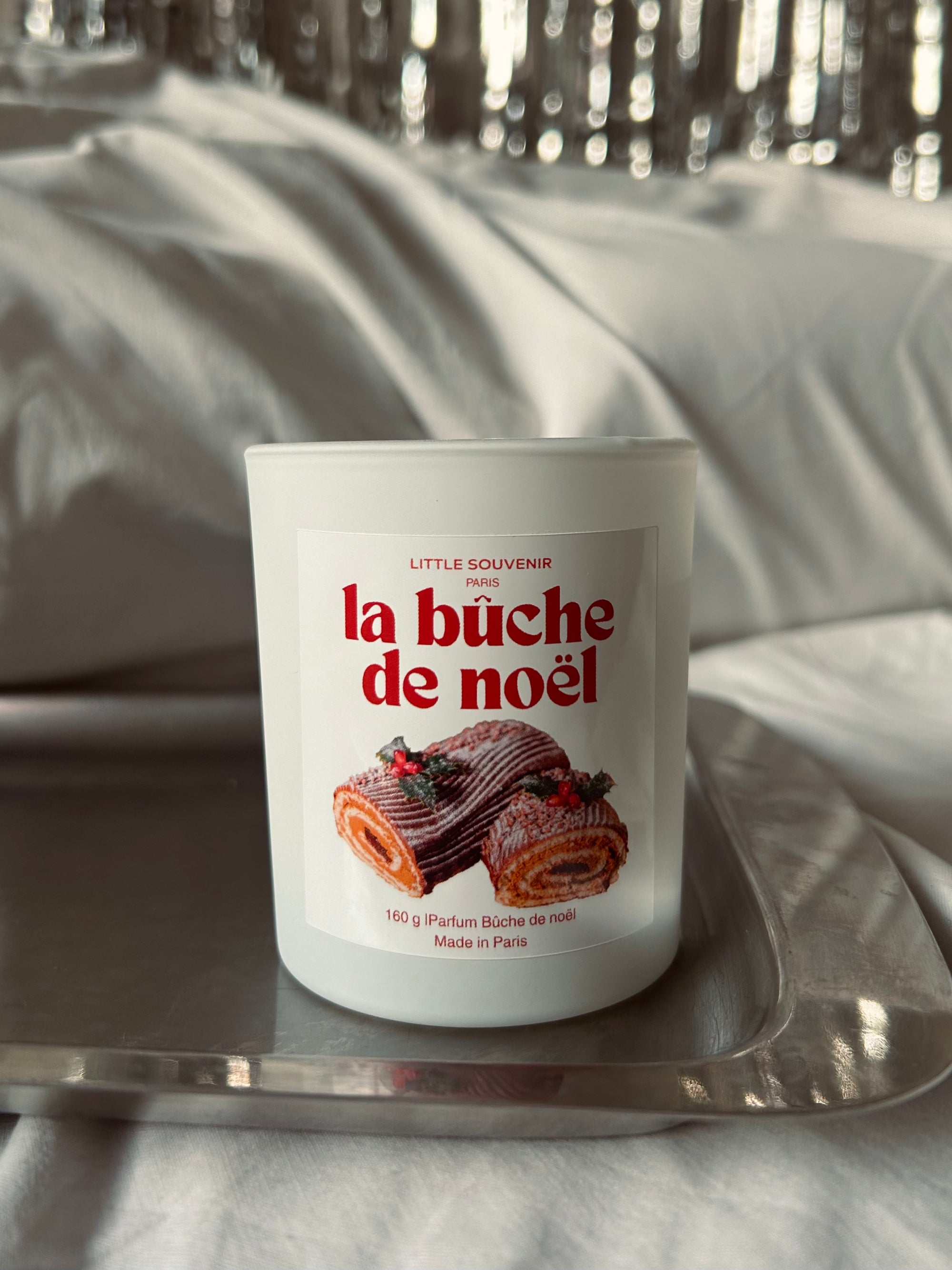 La bougie Bûche de Noël