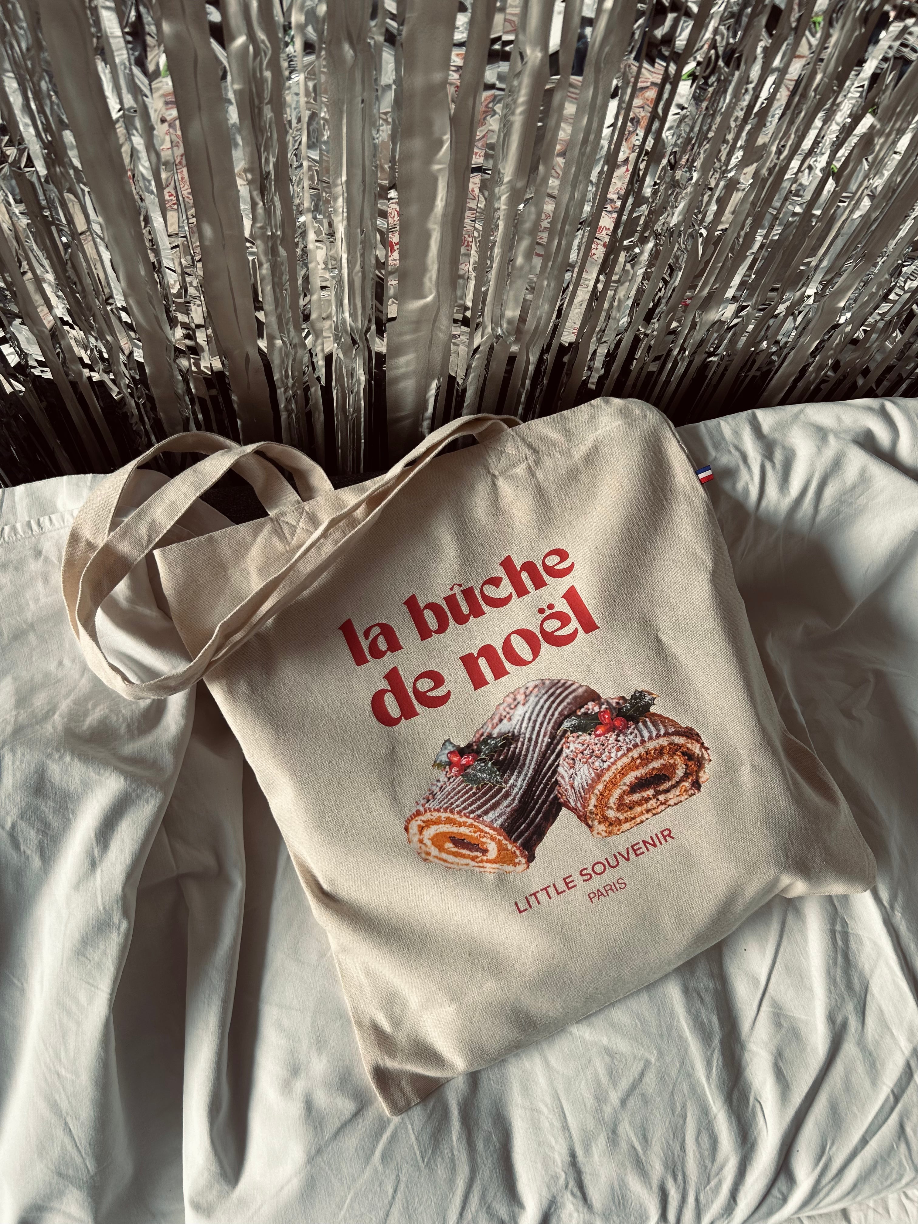 Le Tote Bag Bûche de Noël