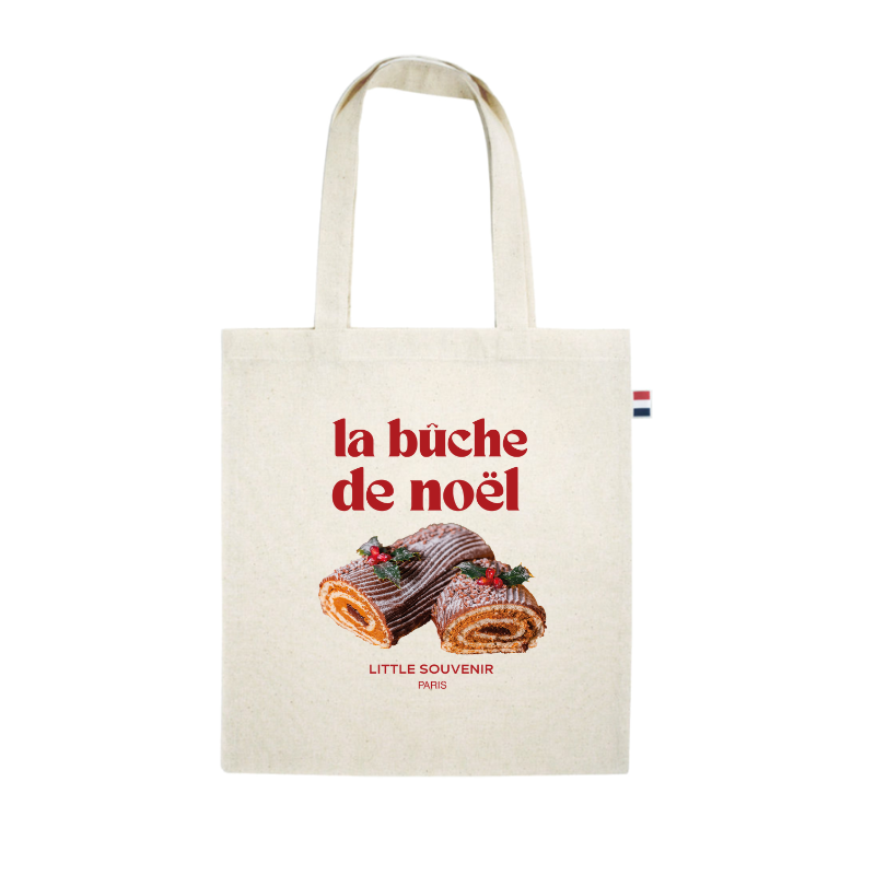 Le Tote Bag Bûche de Noël