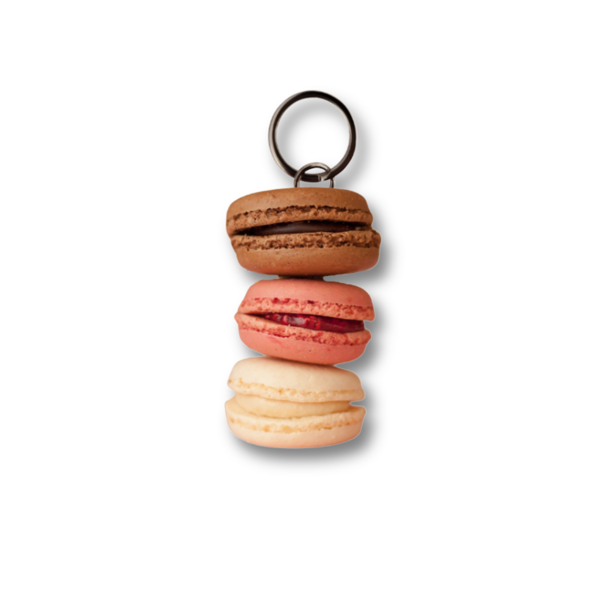 Le porte clé macaron