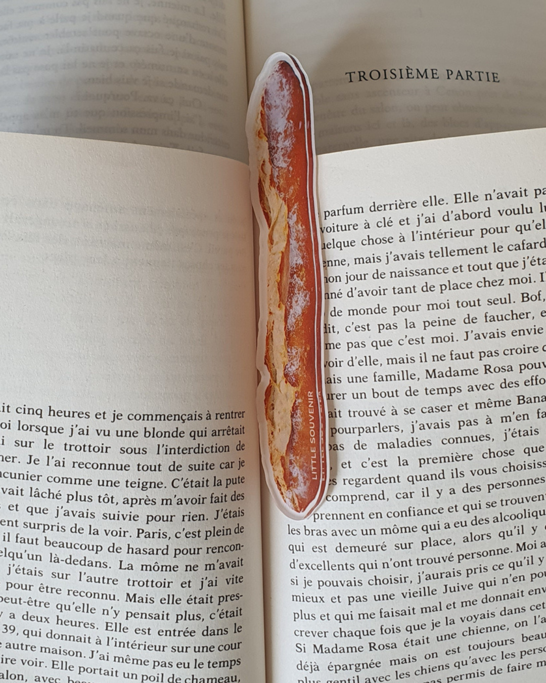 Marque-Page Baguette en Plexiglas  Souvenir Paris  Little Souvenir
