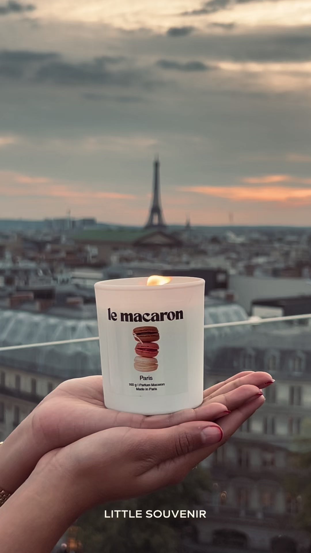La bougie Macaron
