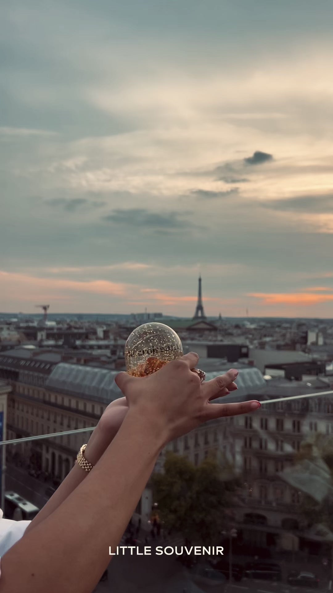 Boule à neige Croissant